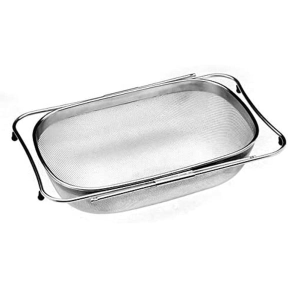 Norpro Stainless Steel Over-Sink Strainer, Silver