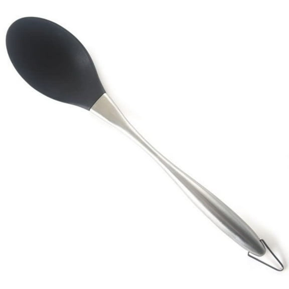 Norpro Stainless Steel and Silicone Solid Spoon