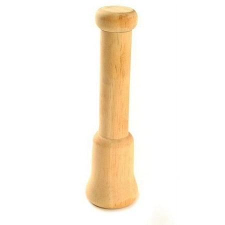 Norpro Dual-ended Pastry and Tart Tamper, Hardwood, Brown, 6 in