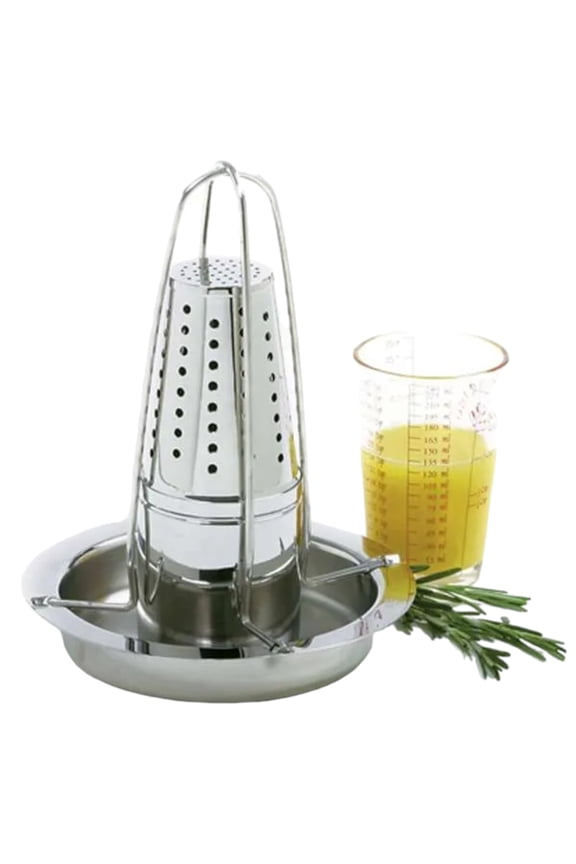 - Vertical Roaster with Infuser, Stainless Steel