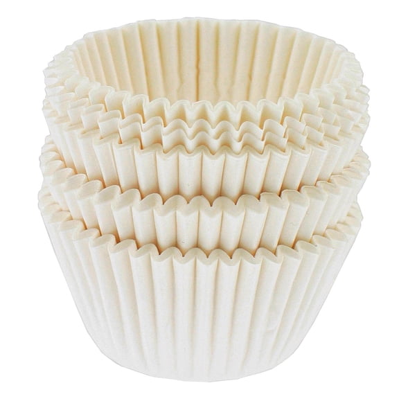 Norpro White Mini Baking Cups/Liners, 100-Pack