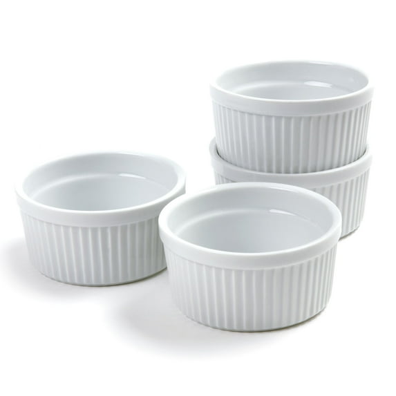 Norpro White Porcelain Ramekin Set