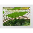thumbnail image 1 of Norring, Tom 32x23 White Modern Wood Framed Museum Art Print Titled - Vietnam -Rice paddies in the highlands of Sapa, 1 of 4