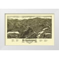 thumbnail image 1 of Norris 18x13 White Modern Wood Framed Museum Art Print Titled - Saint Johnsbury Vermont - Norris 1884, 1 of 4