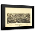 thumbnail image 1 of Norris 18x15 Black Modern Framed Museum Art Print Titled - Tilton New Hampshire - Norris 1884, 1 of 5