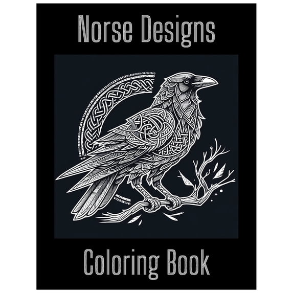 Norse Designs Coloring Book (Paperback)