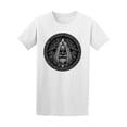 thumbnail image 1 of Norse God Odin With Crow Graphic Tee Men's -Image by Shutterstock, 1 of 2