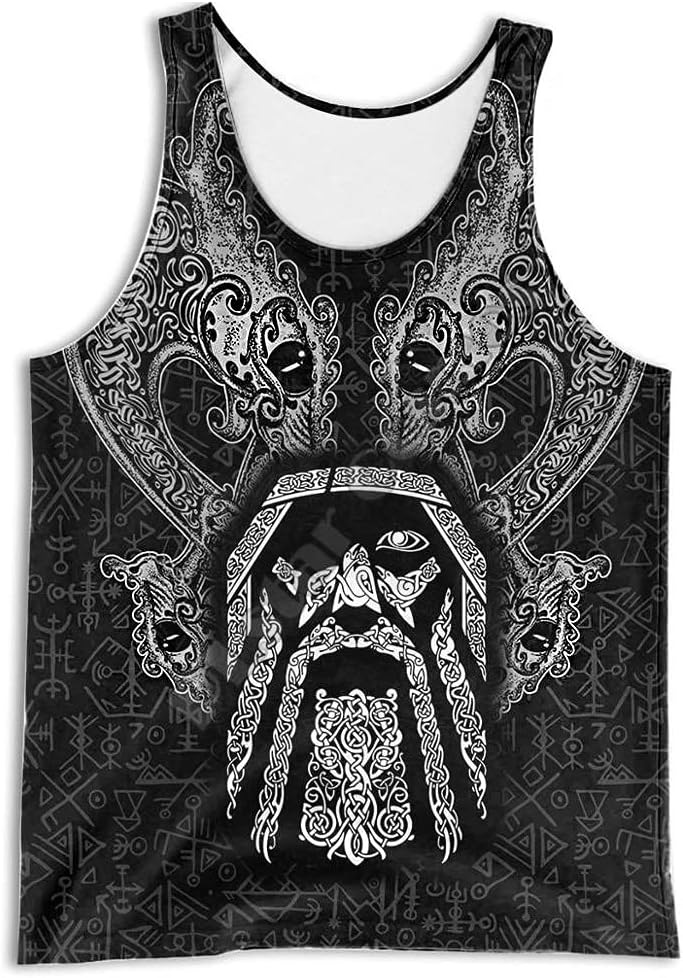 Nordic Fenrir Wolf 3D Print Zip Hoodie - Viking Tattoo Style Pullover, Harajuku Loose Fit Coat - View #7