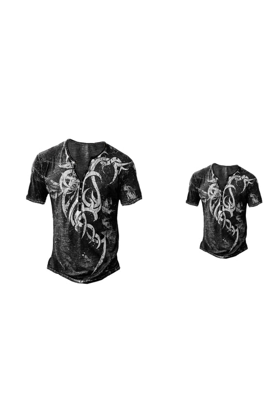 [Norse Mythology Odin], Retro Gods Printed Tee, Soft Casual Women's T-Shirt