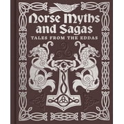 Arcturus Gilded Classics Norse Myths and Sagas Over 50 Tales from the Eddas, Hardcover