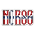 thumbnail image 1 of Norse Norway Flag - 12" Vinyl Sticker Waterproof Decal, 1 of 1