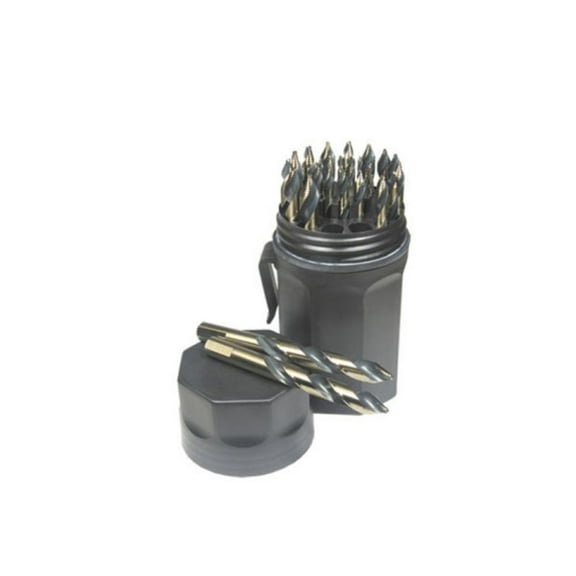 Norseman 22903 1/16-1/2 in. Premium Hi-Molybdenum Steel Drill Bit Set, 29-Piece