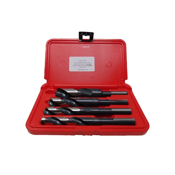 Norseman 30323 9/16", 5/8", 3/4", 1" 135 Degree Split Point Cryo-Nitride S&D Set