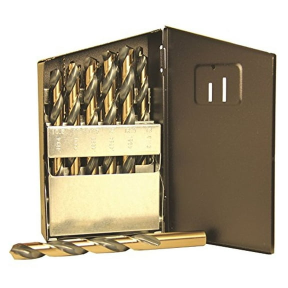 Norseman 58660 SP-25M 643-UB 135deg Split Mag Super Prem Jobber Drill Set 25PC