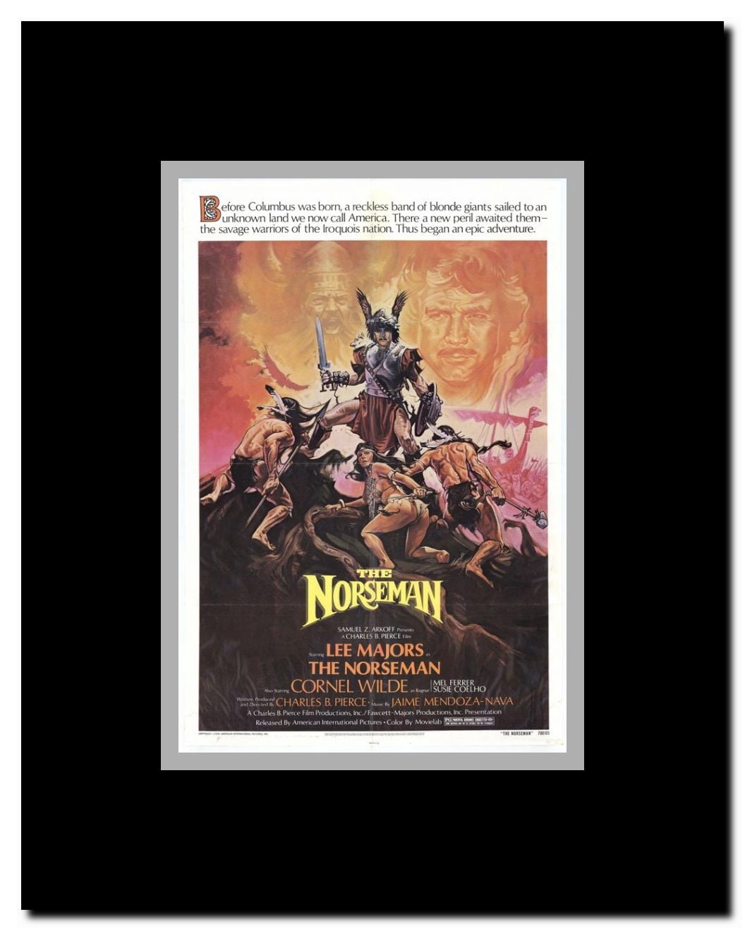 Norseman Framed Movie Poster