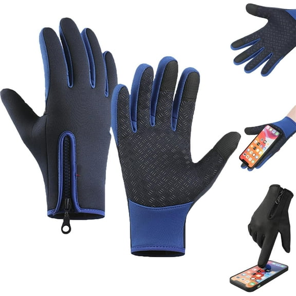 Norsen Thermal Pro All Weather Gloves, Norsen Thermal Pro Gloves,Waterproof & Windproof Thermal Non-Slip Gloves, Touch Screen Sports Glove