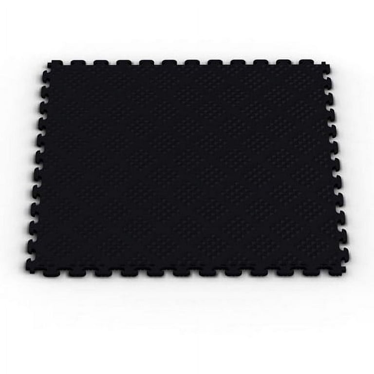 Norsk NSMPRD6BLK Raised Diamond Pattern PVC Floor Tiles, 13.95-Square Feet, Black, 6-Pack Norsk NSMPRD6BLK Raised Diamond Pattern PVC Floor Tiles, 13.95-Square Feet, Black, 6-Pack