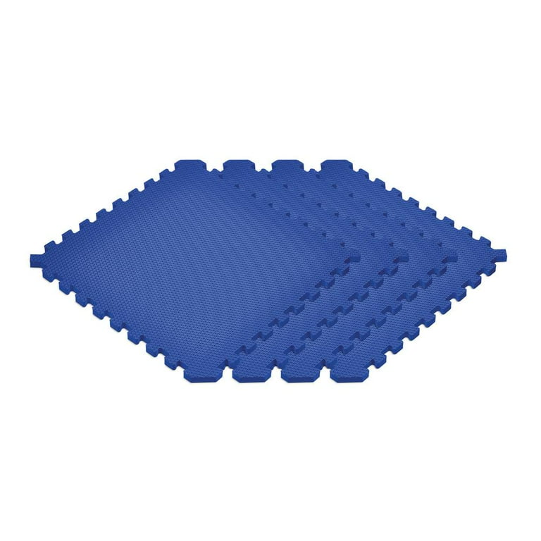 Norsk Solid Blue 24 in. x 24 in. EVA Foam Sport Interlocking Tiles Norsk Solid Blue 24 in. x 24 in. EVA Foam Sport Interlocking Tiles