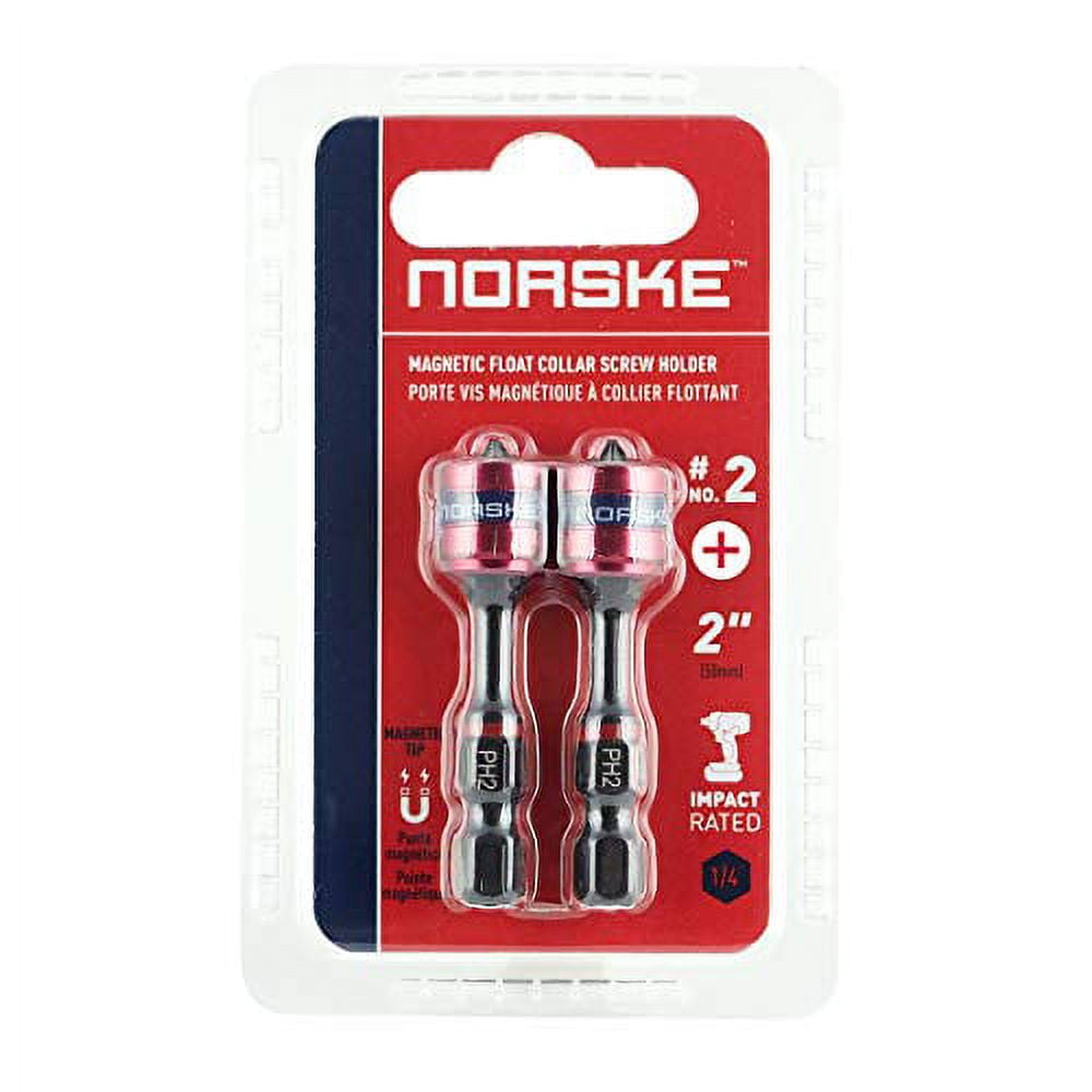 Norske Tools NIBCI331 Magnetic Float Collar Screw Holder No.2 PH (2pc ...