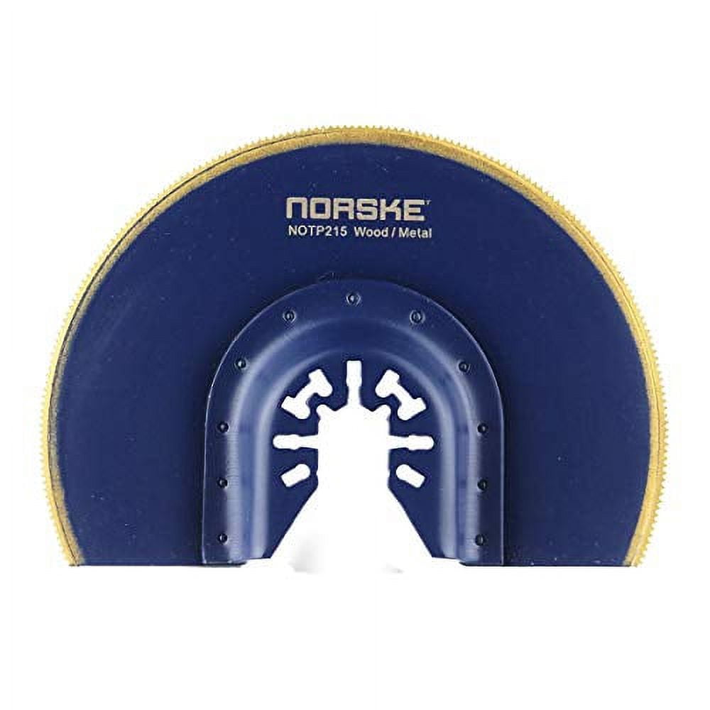 Norske Tools NOTP215 Wood with Nails Flush Cut Oscillating Blade, 33/8