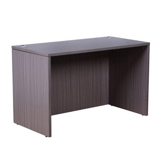 Norstar Desk Shell - Driftwood - 48 x 24 in.