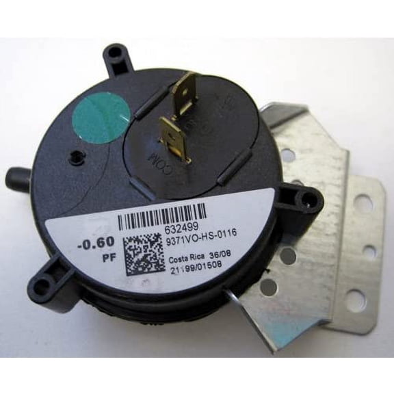 Nortek Global HVAC 632499R -0.60WC SPST Pressure Switch