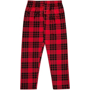 North 15 Boy's Cozy, Mink Fleece Pajama Pants-1210B-Design6-14-16