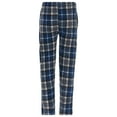 thumbnail image 1 of North 15 Boy's Cozy Plaid Polar Fleece Lounge Pants-1225B-Design 12-18, 1 of 4