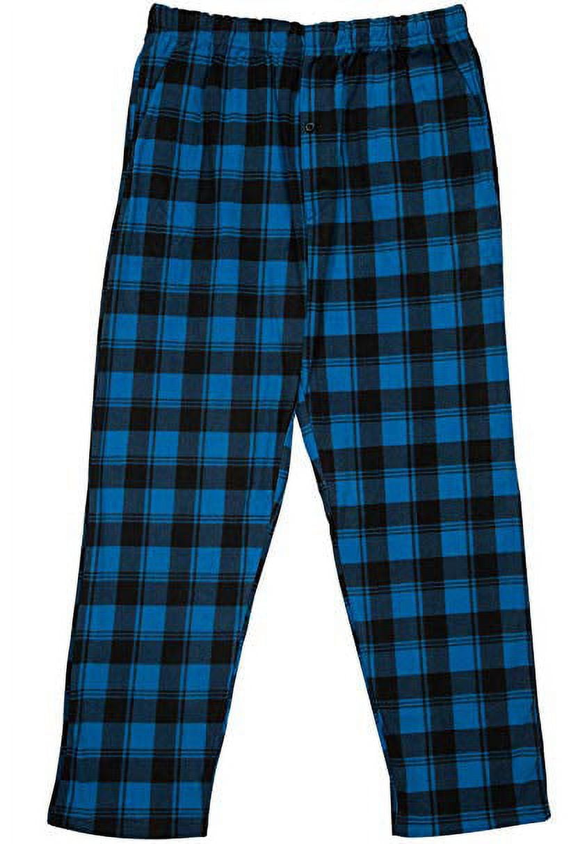 North 15 Boy s Plaid Plush Fleece Pajama Pants 1205B Design1 14 16