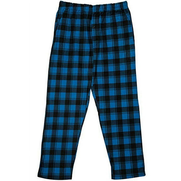 North 15 Boy's Plaid Plush Fleece Pajama Pants-1205B-Design1-8