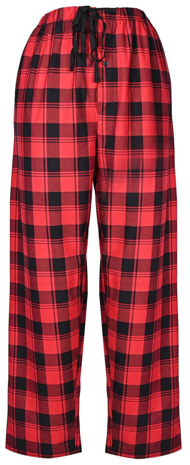 Red And Pajama Pants