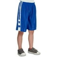 thumbnail image 1 of North 15 Boy's Printed Basketball Long Mesh Shorts with Side Pockets-3298B-Ryl-18, 1 of 2