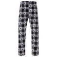thumbnail image 1 of North 15 Boy's Super Soft, Buffalo Plaid with Deer Head, Polar Fleece Lounge Pants-1233B-White-8, 1 of 6