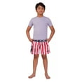 thumbnail image 1 of North 15 Boy's USA American Flag Microfiber Swim Trunk Boardshorts with Cargo Pokcet-7110B-prt 6-14-16, 1 of 6