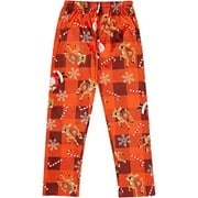 NORTH 15 Girls Super Cozy Mink Fleece Holiday Print Pajama Pants-L1315G-Des1-7