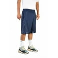 thumbnail image 1 of North 15 Men's Athletic Basketball Lightweight Shorts with Side Pockets-3020X-Nv-3XL, 1 of 2