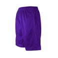 thumbnail image 1 of North 15 Men's Athletic Basketball Lightweight Shorts with Side Pockets-3020X-Pur-5XL, 1 of 2