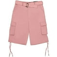 thumbnail image 1 of North 15 Men's Belted Clasic Cargo Pockets Twill Shorts-4550-Ros-44, 1 of 2