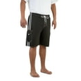 thumbnail image 1 of North 15 Men's Board Beach Swim Trunks Shorts with Cargo Pockets-5104-Blk-Wht-5XL, 1 of 7