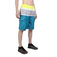 thumbnail image 1 of North 15 Men's Board Beach Swim Trunks Shorts with Cargo Pokcet-5115-Turq-4XL, 1 of 2