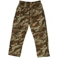 thumbnail image 1 of North 15 Men's Camouflage Micro Fleece Lounge Pants - 5X-Large, Camoprint3, 1 of 2