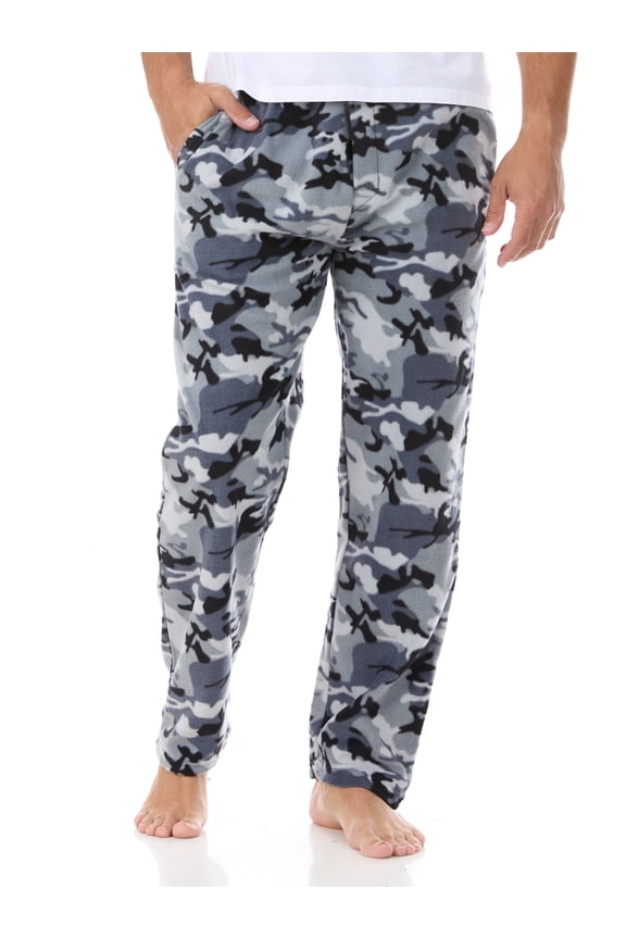 Men's Camouflage Micro Fleece Lounge Pants - XX-Large, Camoprint4