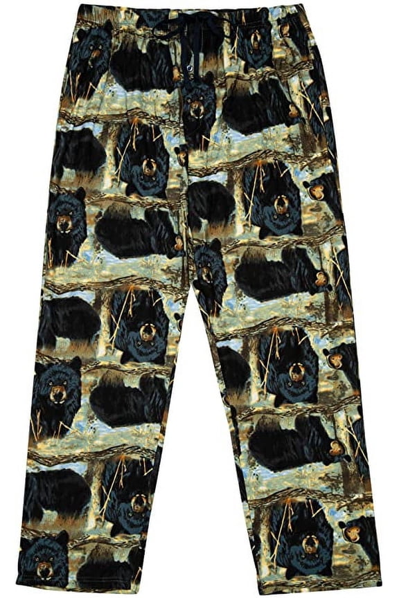 Men's Cozy Soft Flannel Lounge Pants - X-Large, Print6