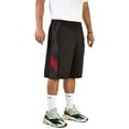 thumbnail image 1 of North 15 Men's Dazzle Athletic Basketball Shorts with Side Pockets-3033T-Blk/Rd-3XL, 1 of 2