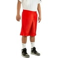 thumbnail image 1 of North 15 Men's Mesh Athletic Basketball Shorts with Side Pockets-3030-Red-XL, 1 of 1