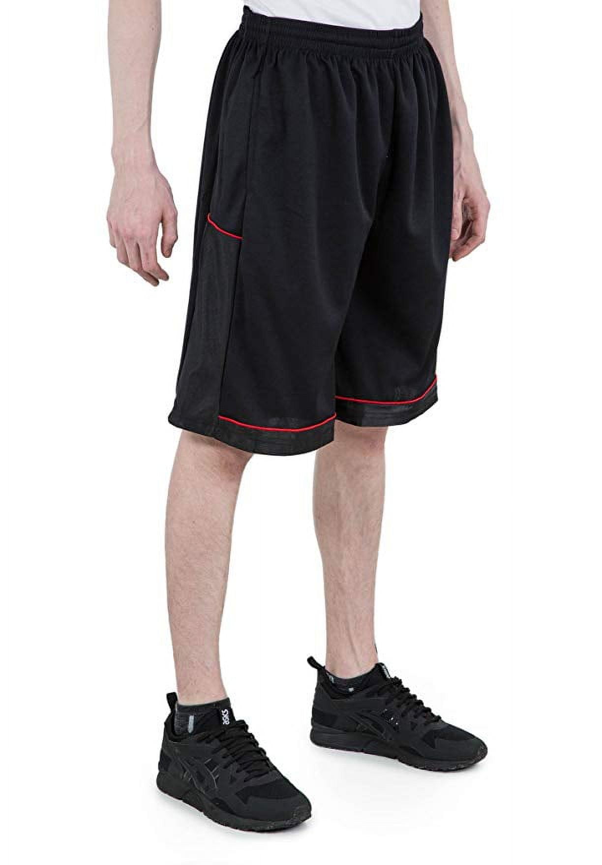 Men's Mesh Basketball Shorts with Side Pockets UK Ubuy