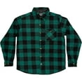thumbnail image 1 of North 15 Men's Micro Fleece Buffalo Plaid Shirt-665-Des3-3XL, 1 of 1