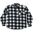 thumbnail image 1 of North 15 Men's Micro Fleece Buffalo Plaid Shirt-665-Des4-3XL, 1 of 1