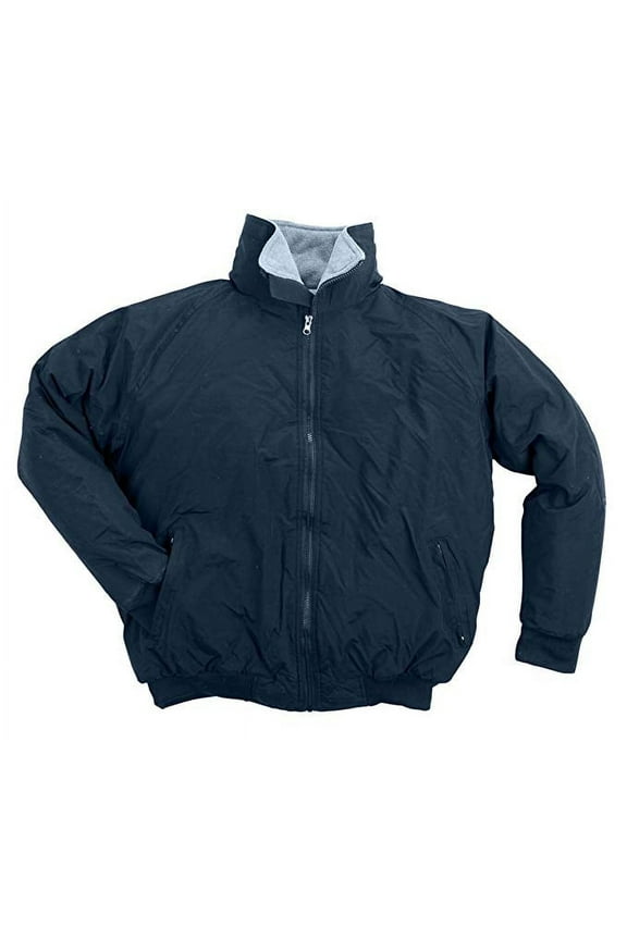 Men's Nylon Three-Season Jacket, Polar Fleece Lined-2003-Navy-XXX-Large