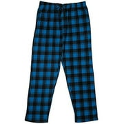 NORTH 15 Men's Plaid, Plush Fleece Pajama Pants-1205-Design1-XL